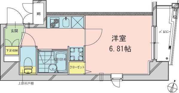 本郷エーワン東大前の物件間取画像